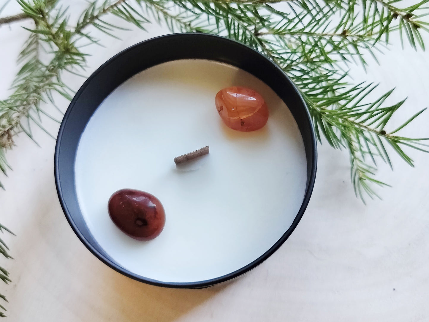 Rauhoittava kristallikynttilä