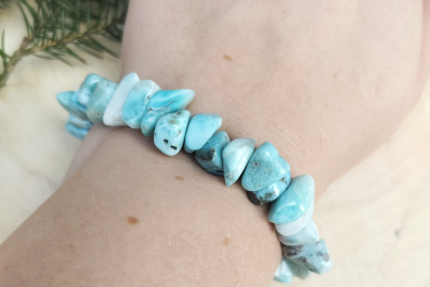 Larimar rannekoru